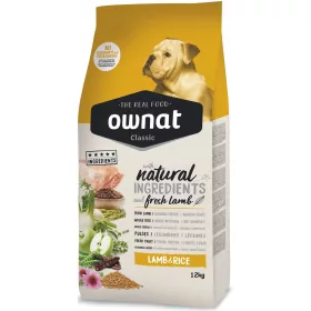    Ownat Classic Lamb Rice cibo secco per cani 12kg Ricco di agnello fresco