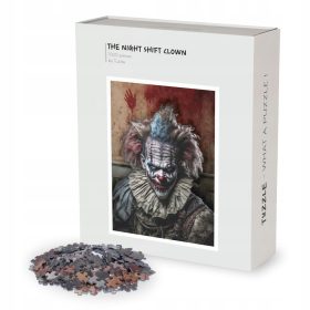    Puzzle per adulti - Tuzzle - Clown del turno di notte, 1000 pz. 50x70