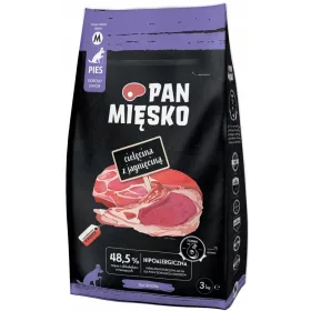  Pan Mięsko Vitello con agnello M 3kg senior