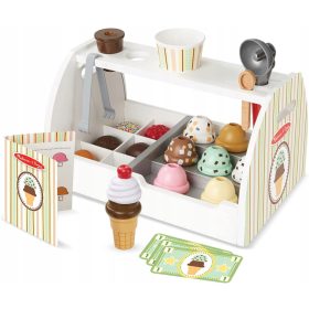  Gelateria Melissa & Doug in legno 28 pz.