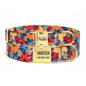  Collare per cani con incisione taglia M