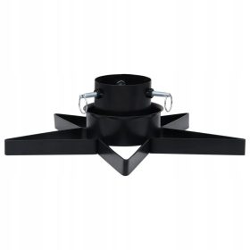    Supporto per albero di Natale Stella, nero, metallo, 47x47x13,5 cm
