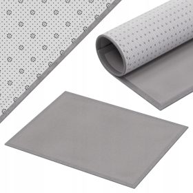    Tappeto Morbido Tappeto Educativo per bambini Gioco 80 Grigio Chiaro