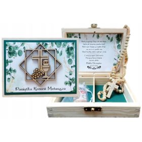    Un ricordo della Santa Comunione con un SET di rosario, un regalo per la comunione