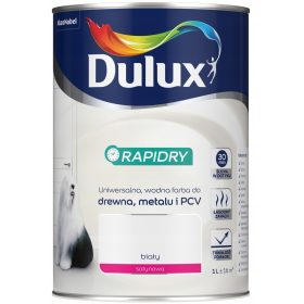    Vernice acrilica per legno Dulux 1 l BIANCO SATINATO semiopaco