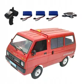    Modello di velocità del veicolo da arrampicata Giocattolo RC 3 batterie