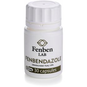 Fenbendazolo 222mg Cz. >99% Fenben Lab 30 cap
