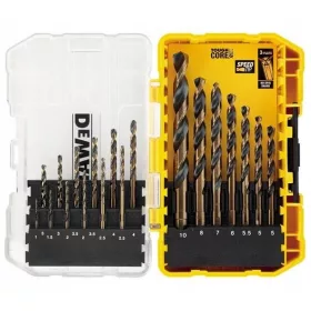 DeWALT HSS-G DT70728-QZ set di punte per metallo 19 pezzi