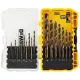  DeWALT HSS-G DT70728-QZ set di punte per metallo 19 pezzi