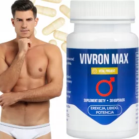   Vivron Max: Capsule per Potenziare la Libido e Migliorare l'Erezione Maschile