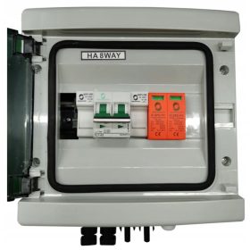   Quadro di sicurezza per alimentatore IP65 DC 500 V Fotovoltaico fotovoltaico 1 stringa