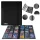  Album di carte da collezione Safe Cards Storage 9 Pocket Black Binder 360 carte