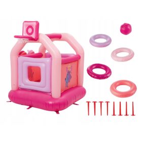   GRANDE TRAMPOLINO DA PALLACANESTRO SALTANTE CASTELLO DI BOUNTAIN