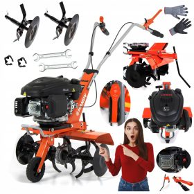  Motozappa maneggevole 60 cm 2900 W 9 HP