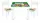  Set tavolo e sedie Leomark Yeti 244159B bianco