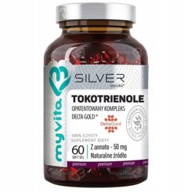   MyVita Silver Vitamina E Tokotrienoli DeltaGold da Annato 50mg, 60 capsule