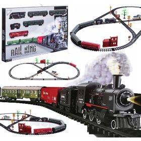  TRENO ELETTRICO GRANDE BINARIO LOCOMOTIVA A VAPORE fumo