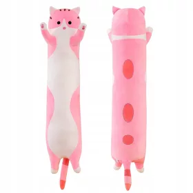  GATTO MASCOTTE 70CM GATTO GRANDE XXL ROSA