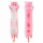  GATTO MASCOTTE 70CM GATTO GRANDE XXL ROSA