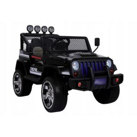    AUTO A BATTERIA JEEP GRANDE PER BAMBINI 4x4 180 Watt Pelle Ruote morbide