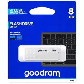  Chiavetta USB 2.0 Goodram da 8 GB bianca