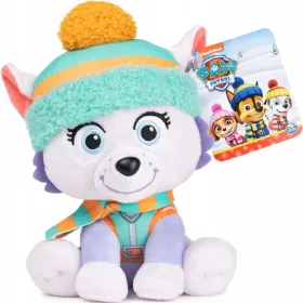    PAW PATROL ORSO PELUCHE MASCOT EVEREST PAW PATROL SPIN MASTER 18 CM