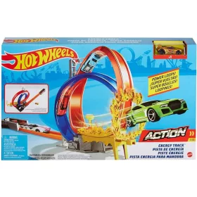    Hot Wheels Set Double Loop GND92 + HOT WHEELS MYSTERY MODELS AUTO IN BORSA
