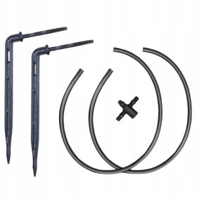    Stick Dripper DOPPIO Emettitore 25 pz x 50 cm Doppio Tubo di Irrigazione