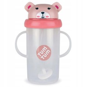    Bottiglia Tum Tum con Cannuccia per Bambini Betsy Bear 300 ml