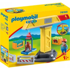  Playmobil 1.2.3 70165 Gru da cantiere