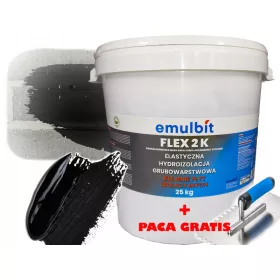   EMULBIT FLEX 2K KMB MASSA PER IMPERMEABILIZZANTE FORMULA MODERNA 80% 25 KG