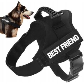    PETTORINA PER CANE ROBUSTA E SENZA PRESSIONE M 50-62 + INCISIONE