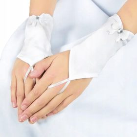  Guanti da Comunione per bambine, comunione RK03