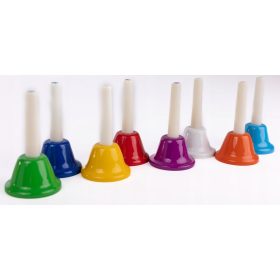  CAMPANE DIATONICHE - Colorate - HB8 BUM C - 8 pezzi