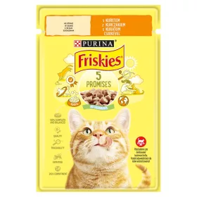 Purina friskies sacchetto di pollo PER gatti 26x 85G