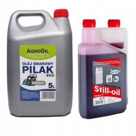    OLIO LUBRIFICAZIONE CATENA GUIDA SEGA 5L OLIO MISCELA 1L 2 TEMPI