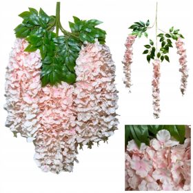    12x WISTERIA WISTERIA PREMIUM XXL ghirlanda di fiori artificiali fitti per matrimonio