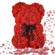 Orso Rosa Floreale 25cm - Perfetto Regalo per San Valentino e Giorni Speciali