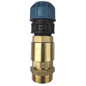    Attacco per pompa per pozzo profondo PE 32 / 1 1/2" con valvola di non ritorno