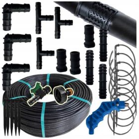    ALA GOCCIOLANTE Irrigazione a goccia 25M + 35el TUNNEL TUBO IRRIGAZIONE