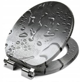  Sedile WC Sevico. Sedile WC con stampa in MDF