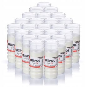  Inserti per candele in paraffina BISPOL WP3 72h 24 pz