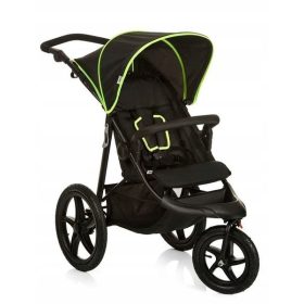  Passeggino Hauck Runner Air 3 nero e verde