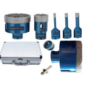 SET SEGHE A TAZZA DIAMANTATE PER PIASTRELLE POBERCE 6-68