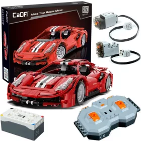    Blocchi di costruzione CaDa Auto sportiva telecomandata 1126 pz.