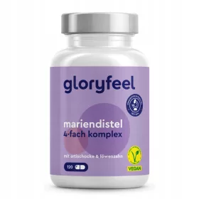  Capsule con Complesso di Cardo Mariano Gloryfeel - 120 Capsule Vegan