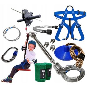 Discesa con la zip line Fillo ZL-50