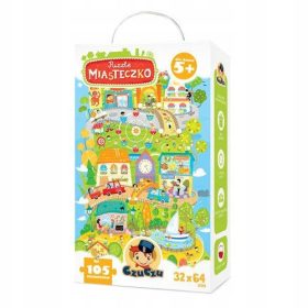    Puzzle CzuCzu per bambini 5+ 105 pezzi CZUCZU Puzzle città di Czuczu 5749109