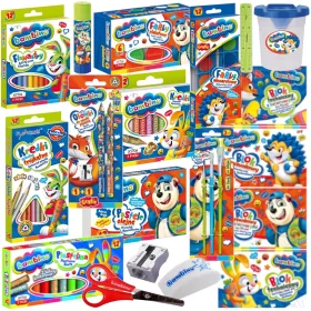    MEGA corredino scolastico BAMBINO XXL, un ampio set di materiale scolastico