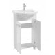  Mobile da bagno Deftrans con lavabo 85x50x40 cm bianco